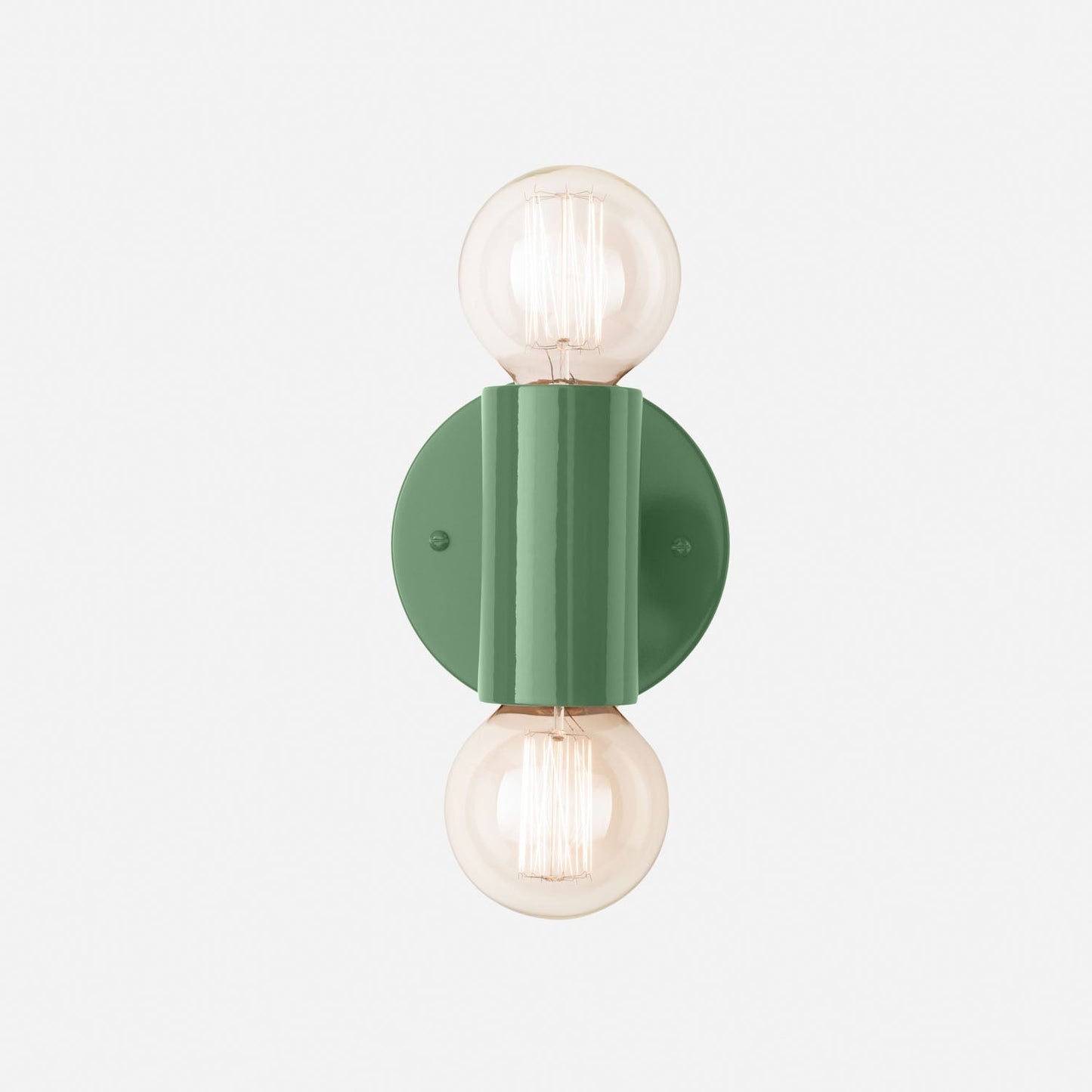 Cylinder Double Sconce