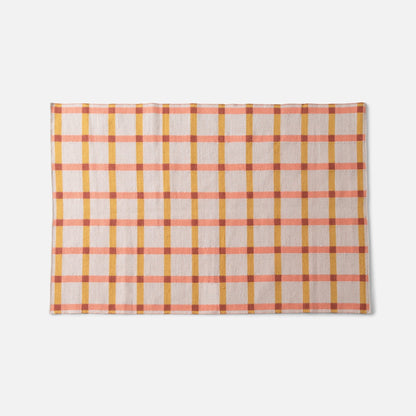 Plaid Wool Rug