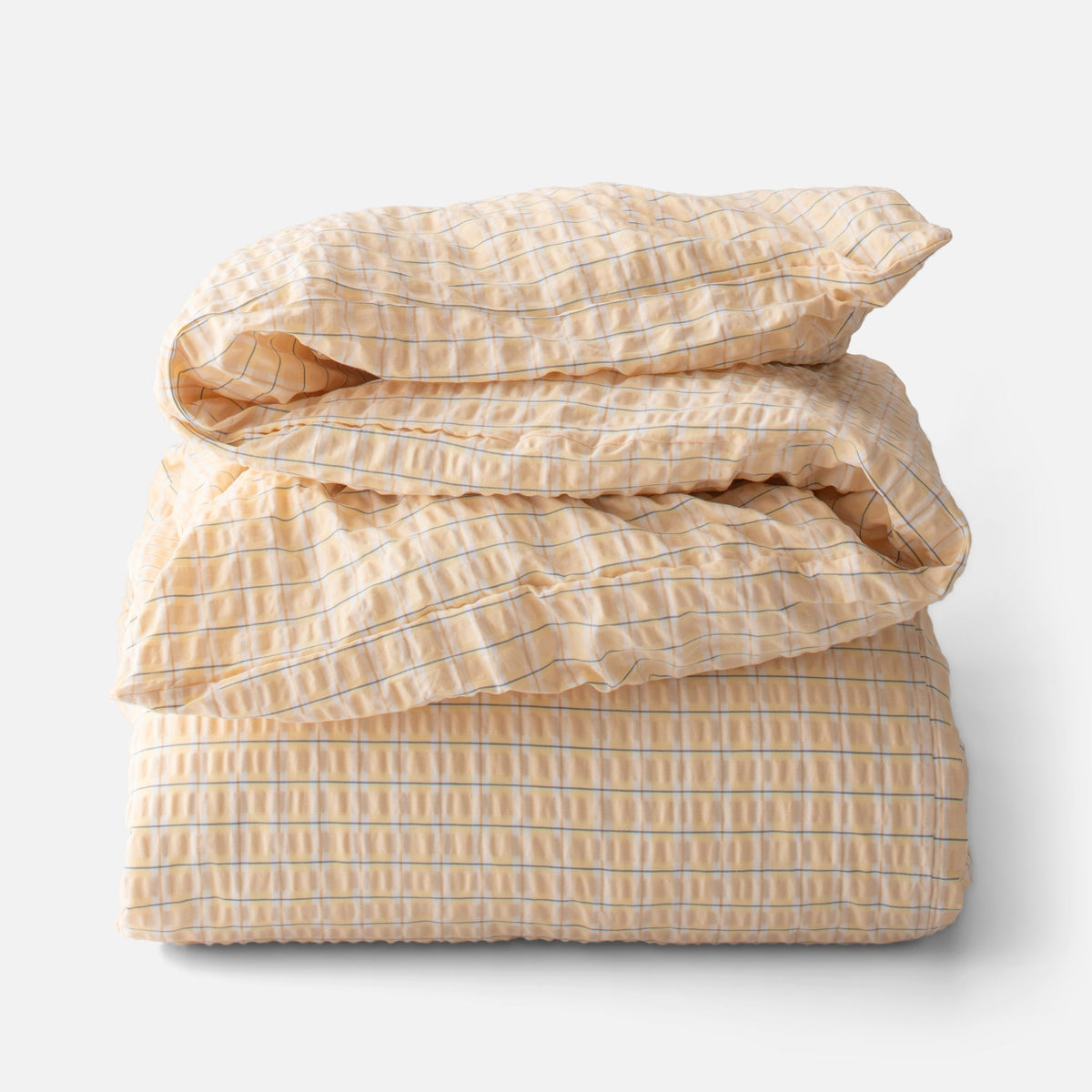 Seersucker Check Duvet