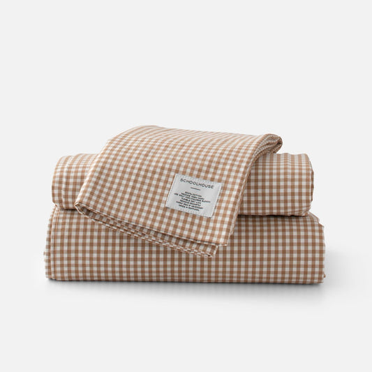 Gingham Sheet Set