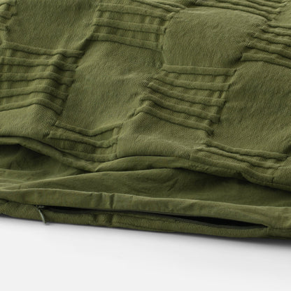 Woven Tally Duvet Cover