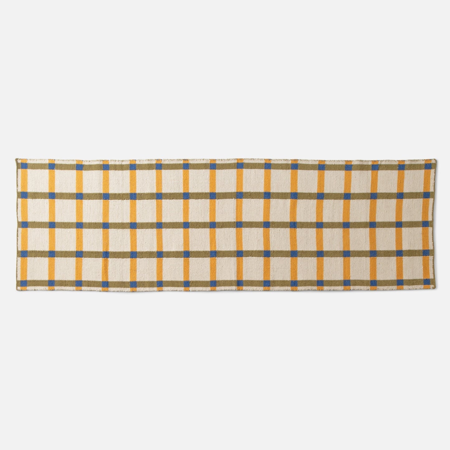 Plaid Wool Rug