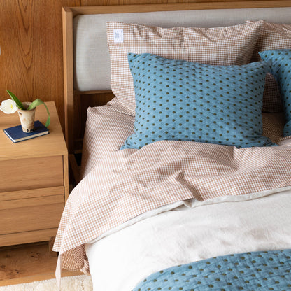 Gingham Sheet Set