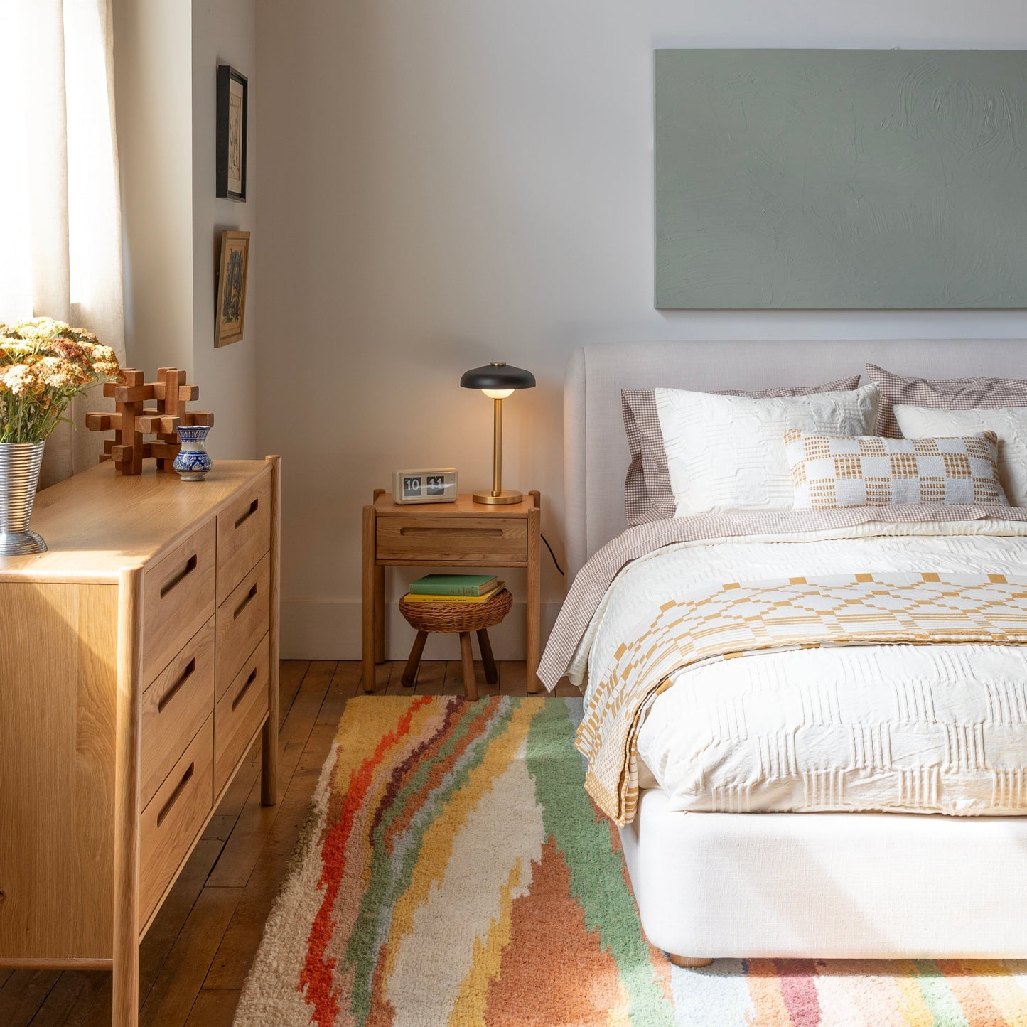 Woven Tally Duvet Cover
