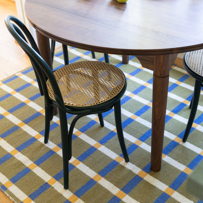 Plaid Wool Rug