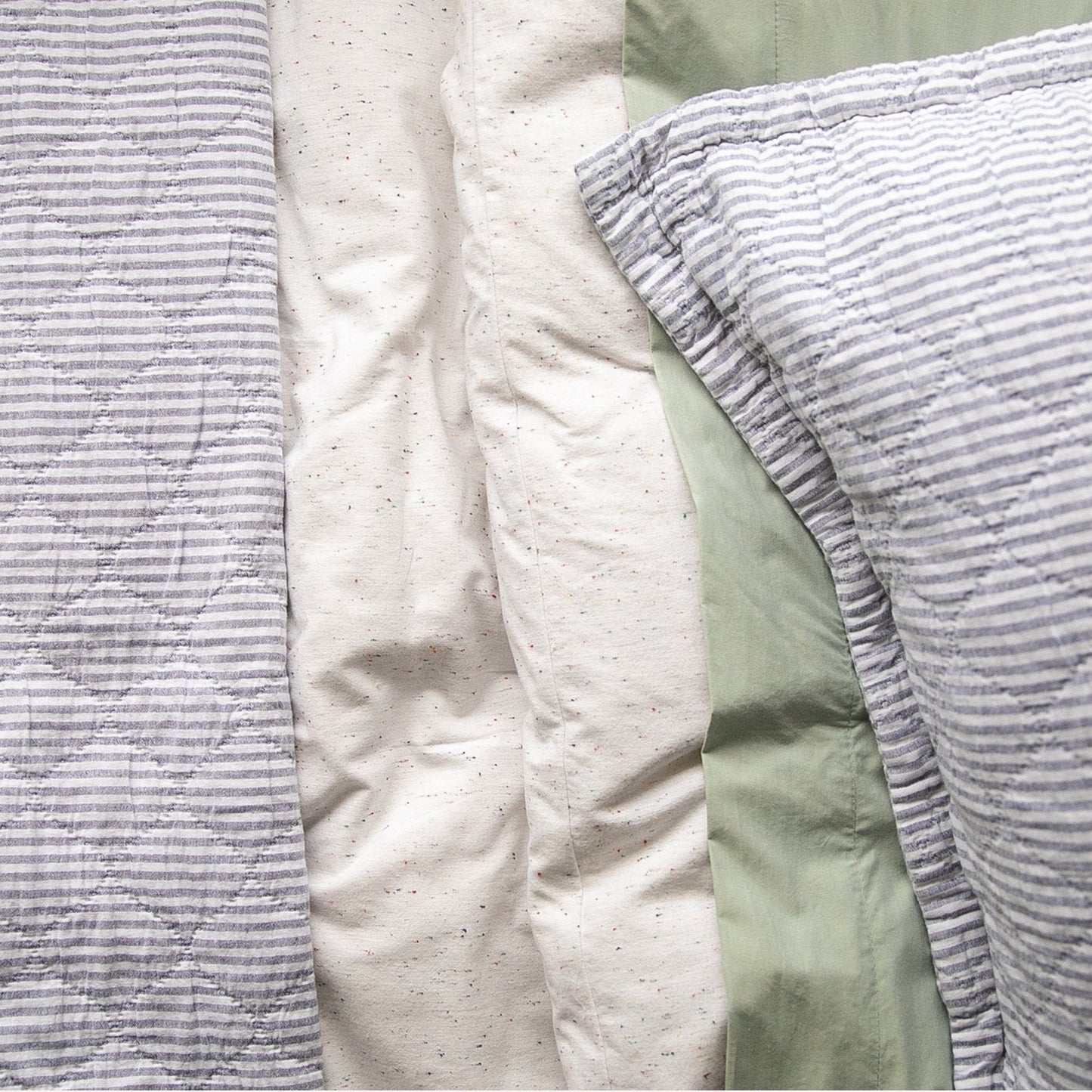Diamond Ticking Quilt